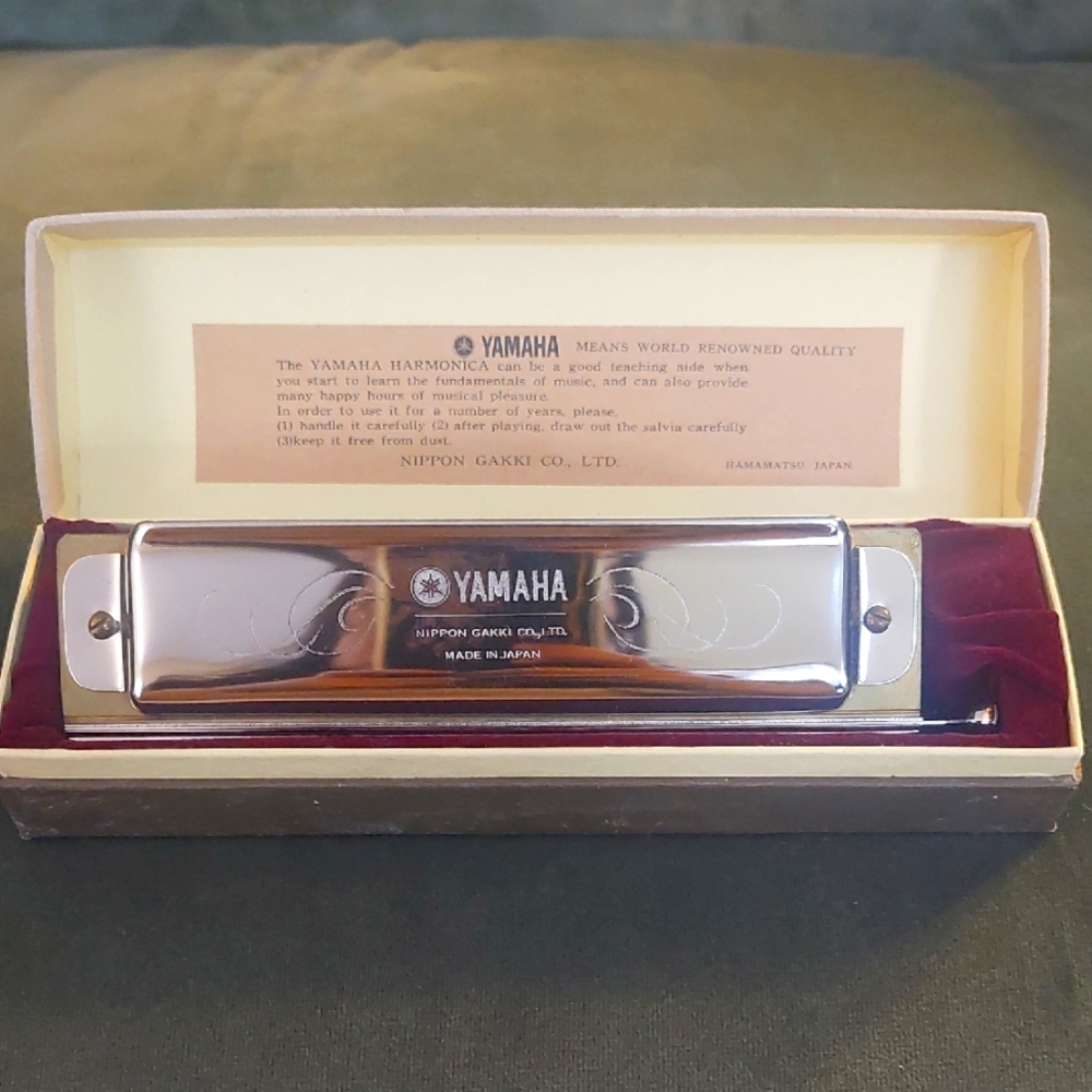 Very Rare Vintage Yamaha Chromatic NO-1200 Harmonica